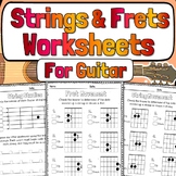 Guitar Strings And Frets Worksheets