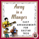 Guitar Trio Christmas Music Ensemble - Away in a Manger