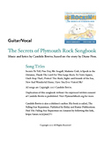 Guitar Vocal Sheet Music for the play Rockin The Secrets o