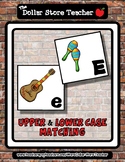 Guitar and Maracas - A to Z Upper & Lower Case Matching Cards *ag