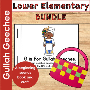 Preview of Gullah Geechee Lower Elementary Bundle - Black History Month Activity