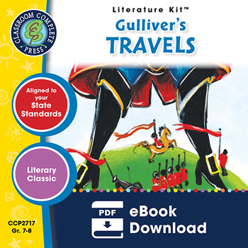 Preview of Gulliver's Travels - Literature Kit Gr. 7-8