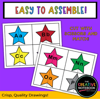 Matching Alphabet Printables | Preschool Printables | Kindergarten