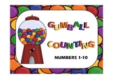 Gumball Counting Center: Numbers 1-10