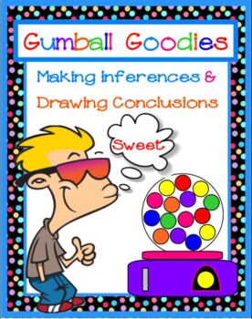 Preview of Gumball Goodies - Infer and Draw Conclusions SMARTBOARD