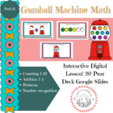 Gumball Machine Math PreK-Kindergarten 