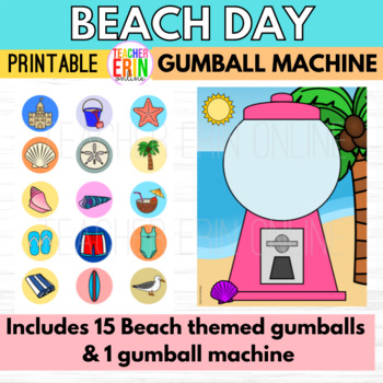 Gumball Machine Positive Behavior Reward System by The Kindergarten