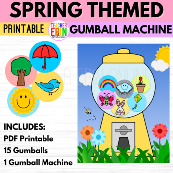 Gumball Machine Positive Behavior Reward System by The Kindergarten