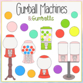 Gumball Machines & Gumballs Clipart - Math & Probability