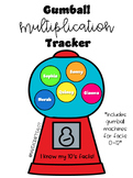 Gumball Multiplication Fact Tracker