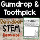 Gumdrop Resting Reindeer STEM (FREEBIE!)