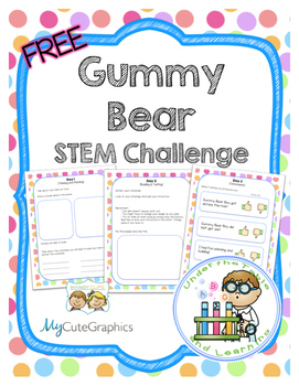 Preview of Gummy Bear STEM Challenge