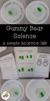 Candy Science: Gummy Bear Science Experiment Using the Scientific Method