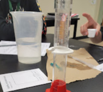 Preview of Gummy Worm Density Lab