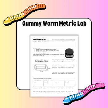 Preview of Gummy Worm Metric Lab