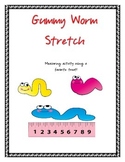 Gummy Worm Stretch--Math Measuring Center/Activity