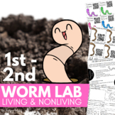 Gummy Worm Vs. Earth Worm Lab Living and Nonliving Things