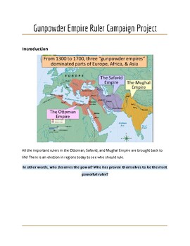 Preview of Gunpowder Empires (Ottoman, Mughal, Safavid) FUN Project