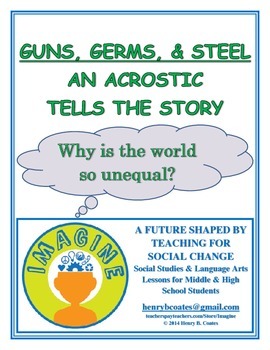 Preview of Guns, Germs, and Steel: An Acrostic Tells the Story