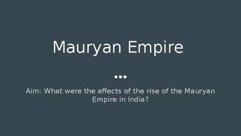 mauryan and gupta empire comparison chart