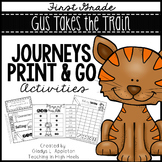 Gus Takes the Train Journeys First Grade Print and Go Activities