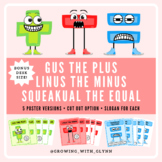 Gus the Plus | Linus the Minus | Squeakual the Equal | Pos