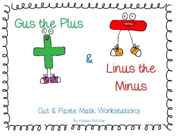 Gus the Plus & Linus the Minus  Printable Classroom Resourse