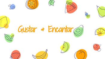 Preview of Gustar & Encantar Pear Deck