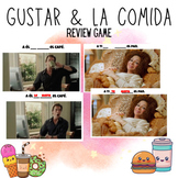 Gustar con la comida y los verbos | Review Game | Activity