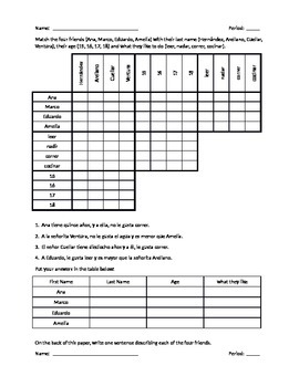 Gustar logic puzzle by Spencer Millburn | TPT