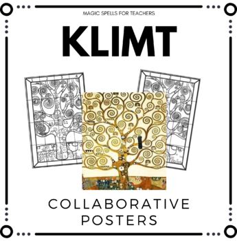 Preview of Gustav Klimt Art Activity - Collaborative Poster - Group Project Activity