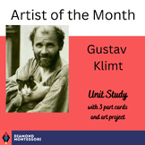 Gustav Klimt Art Study