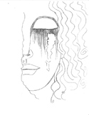 Gustav Klimt Coloring Page-Freya's Tears 1888