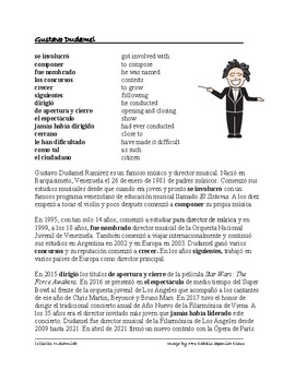 Preview of Gustavo Dudamel Biografía: Spanish Biography of Venezuela Musician and Conductor