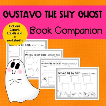 Preview of Gustavo The Shy Ghost Book Companion