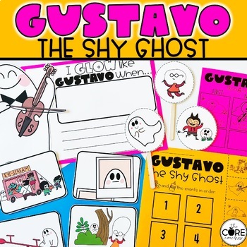 Preview of Gustavo the Shy Ghost Read Aloud Activities - Reading Comprehension