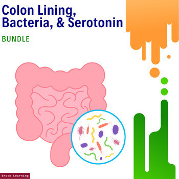 Preview of Gut Health Mastery Bundle: Colon Lining, Bacteria & Serotonin Essentials
