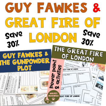 Preview of Guy Fawkes | Gunpowder Plot | Great Fire Of London | UK Teachers
