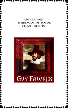 Preview of Guy Fawkes Third Conditional Cloze including answers