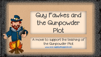 Preview of Guy Fawkes and the Gunpowder Plot Thematic Activities Bundle