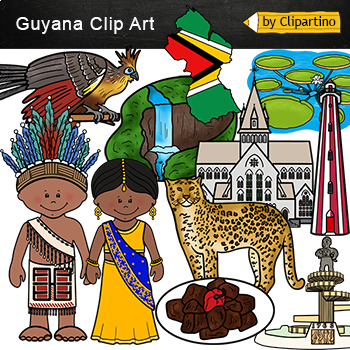 Preview of Guyana Clip Art