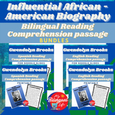 Gwendolyn Brooks - Bilingual Biography Activity Bundle - W