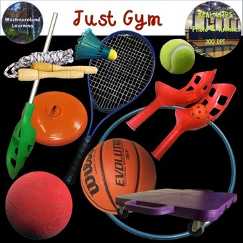 Preview of Gym Class Clip Art Photo & Artistic Digital Stickers