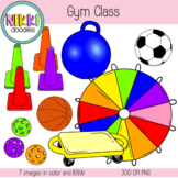 Gym Class Clip Art, Physical Education, Equipment, Physica