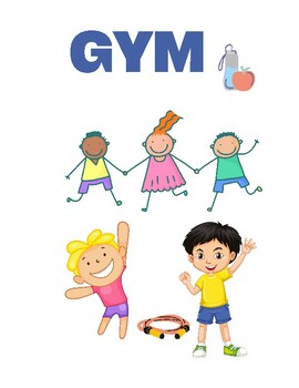 Preview of Gym ( Digital, Printable)