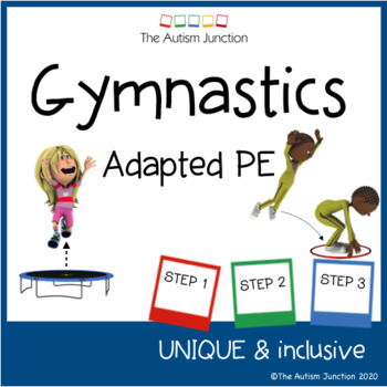 Preview of Gymnastics Adapted PE Stations: Autism PE