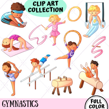 gymnastics full clipart