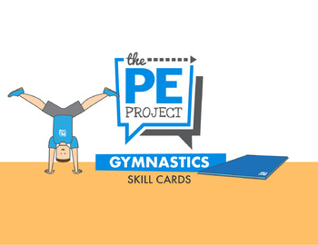 Preview of Gymnastics Skill Cards - The PE Project