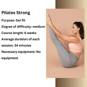 Preview of Gymondo Online|Pilates Strong|Exercise |Comprehensive body shaping course