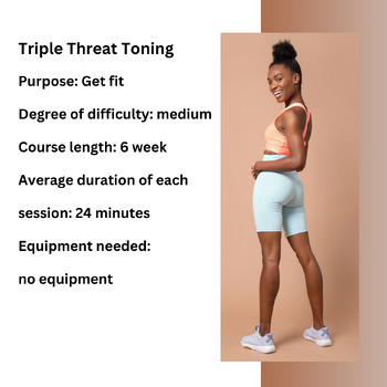Preview of Gymondo Online|Triple Threat Toning|Exercise |Comprehensive body shaping course